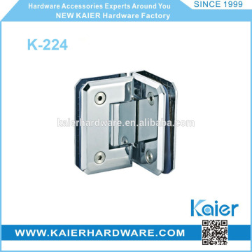 zinc alloy shower hinge available for 8-12mm toughened glass
