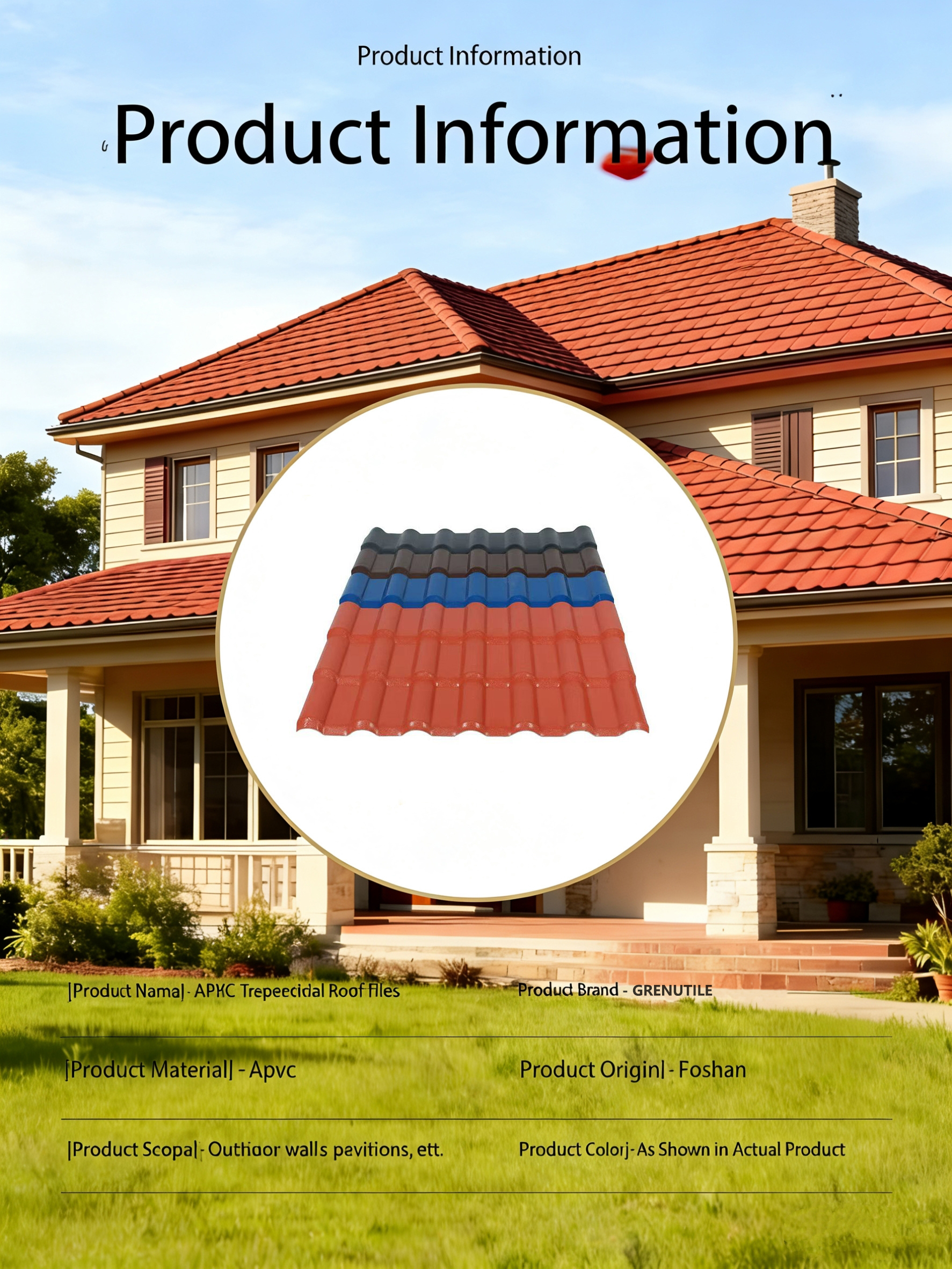 Modern classic Apvc Tiles