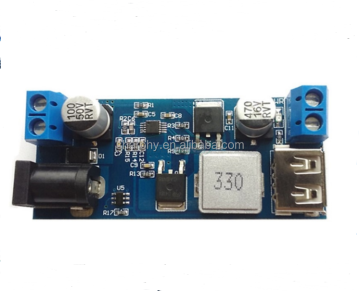24V/12V hingga 5V 5A Modul Bekalan Kuasa DC-DC Buck Converter laras