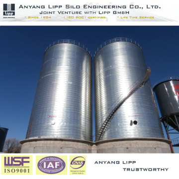 Cement Silo for Railway Transfer Train Loading