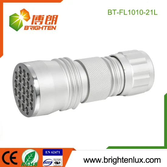 Factory Wholesale Best OEM Aluminum Metal Material Handheld Emergency 21 led Pocket Torch