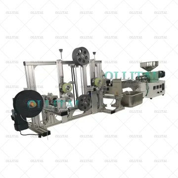 PE & PVC Recycled Plastic Rattan Wire Extruder Machine