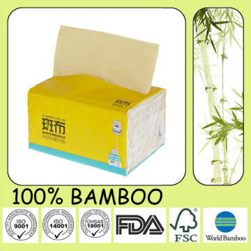 100% bamboo facial tissue / papel higienico