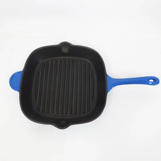 cast iron grill pan with handle