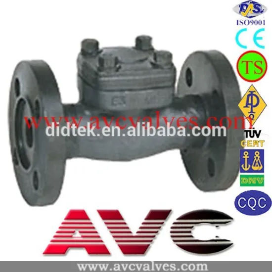 AVC Forged Steel No Return Piston Check Valve