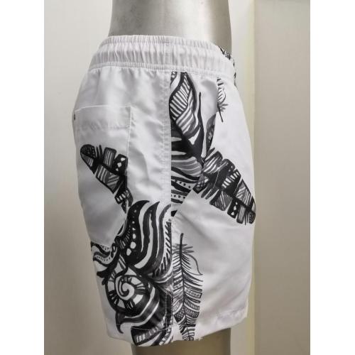 Polyester Beach Pants Leafy print men's beach shorts Supplier