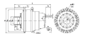 Roller tekan gear 48 JGX/JGXZ