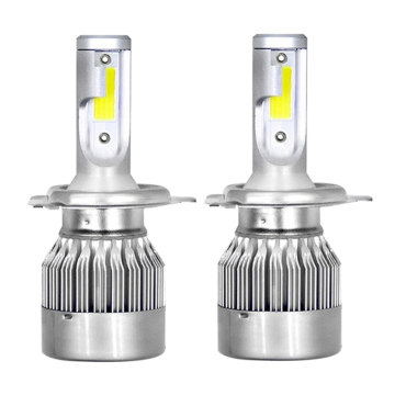 IP68 वाटरप्रूफ 30W COB कार एलईडी हेडलाइट बल्ब H4 H7 12V 6500K
