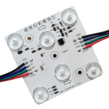 RGB LED24V LED24V a blocco colorato