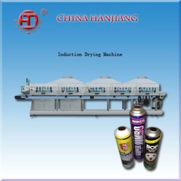 Energy-saving can induction drying machine for can body making machine