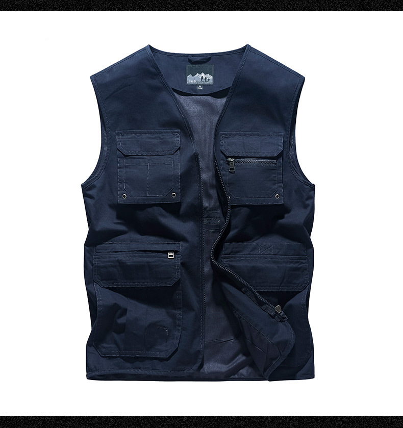 Custom Men S Cotton Vest Jacket