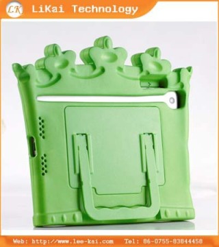 2013 Popular Crown Deign Kickstand Tablet Case (IPM-5)