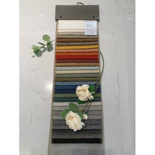 Tecido de sofá de chenille mais vendido