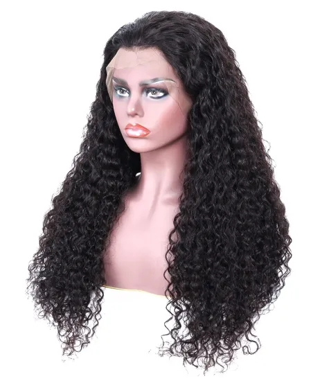 Wholesale Brazilian Virgin Hair Lace Front Wig Deep, Unprocessed Remy Hair 13*4 Lace Front Wigs For Black Women