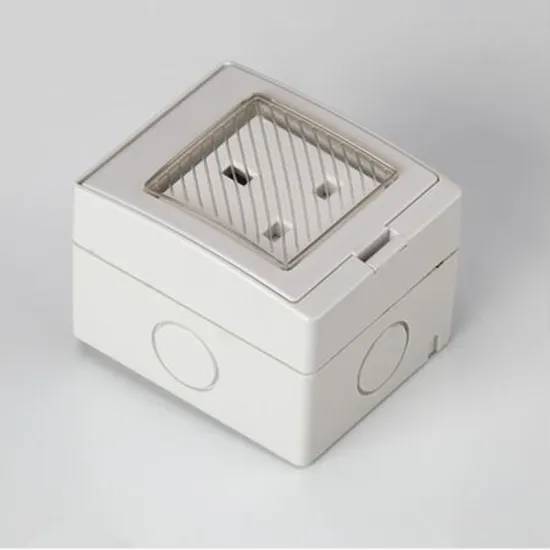 Outdoor Waterproof Single Socket with Cover Flap IP55 FOR UK