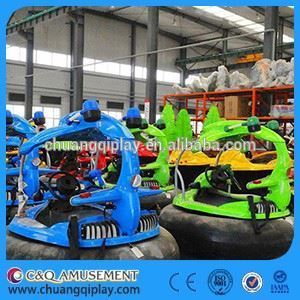Challenger III, shooting laser bumper car, two seats electric bumper car, coin operated bumper car