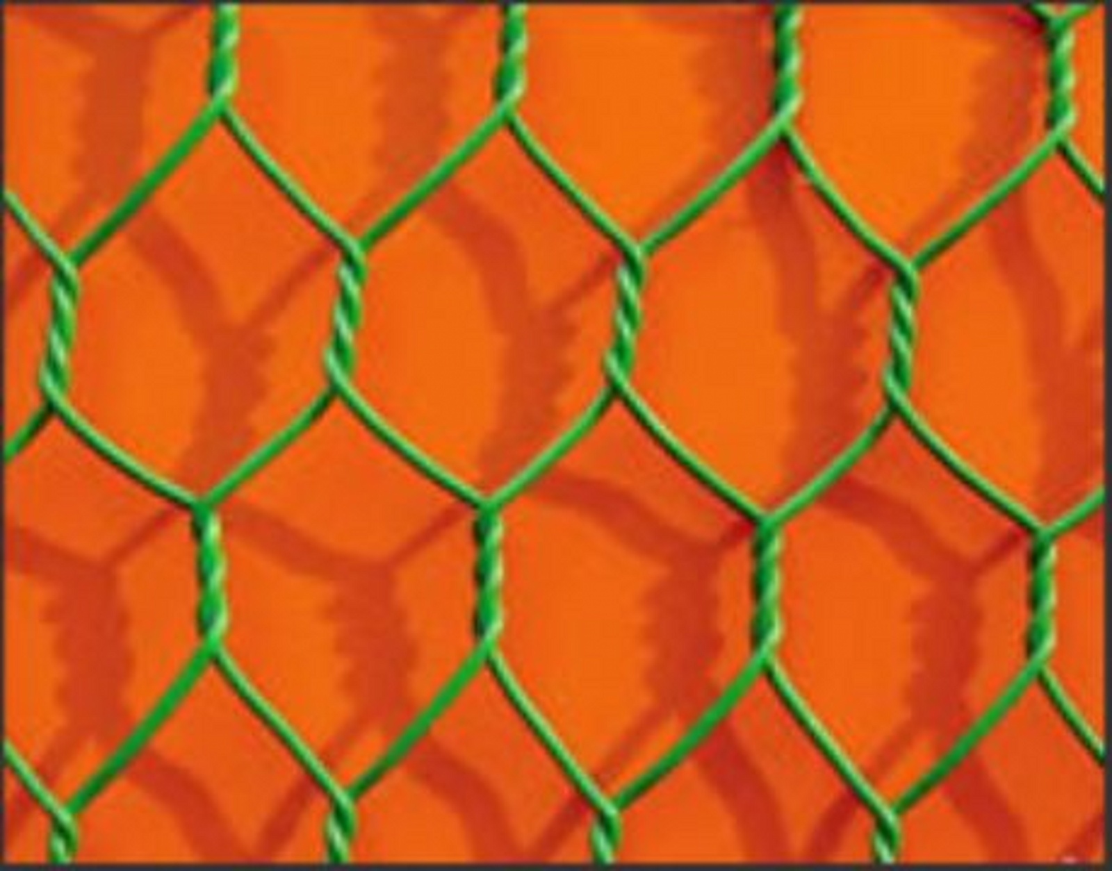 PVC coated hexagonal wire mesh