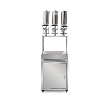 Tự động 15L Churros Filler: 304 Máy làm đầy bằng thép không gỉ
