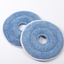 Bonnets de nettoyage en microfibre bleu