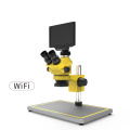 0.7X-5X Stereoscopic 7inch LCD Stereo Microscope