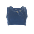 Hollow Out Skinny Women's Tank Tops Solid Sleeveless Summer Bodycon Cropped Tops Tees Clubwear Fashion 90s Shirts Cuteandpsycho