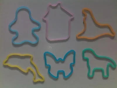 animal shaped silicone rubber band hair elastic rubber band