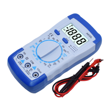 LCD Digital Multimeter: Wechselspannung, Diode, Frequenz und Stromtester - A830L