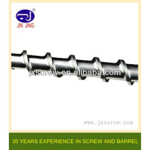 Extruder စက်အတွက် သံမဏိတစ်ခုတည်းဝက်အူစည်