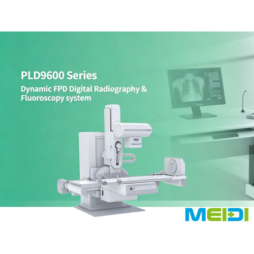High End DRF X Ray Equipment PLD9600 Series 500kHz High Frequency Generator Imported Large Heat Capacity X-ray Tube