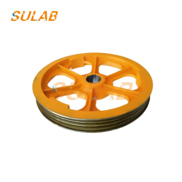 Con lăn căng thang thang máy 13VTR, ròng rọc kéo thang máy và bánh xe: 580*5*10mm phần dự phòng