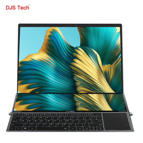 Customized office dual-screen business laptop