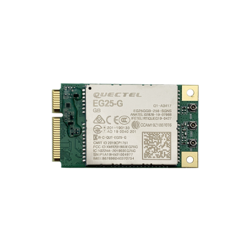 EG25-G and EG25GGB MiniPCIe LTE Cat 4 GNSS IoT Wireless Modules - Global Version