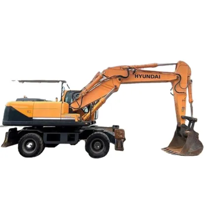 Korea Imported Used Hyundai R210 Excavator Wheels R210W/R210W-9