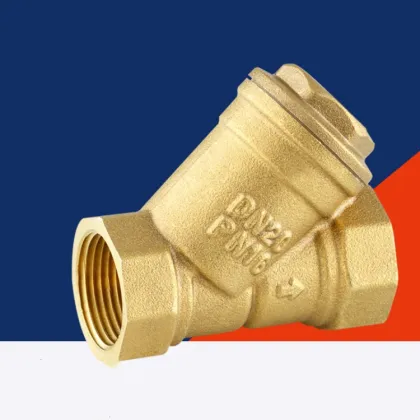 Brass Threaded Y Strainer Valve Y Water Filter
