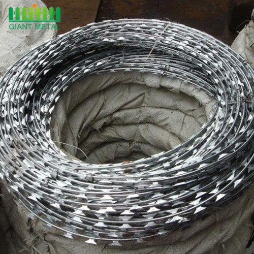 Cheap Galvanized Steel Plate Razor Barbed Wire Price