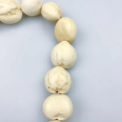 Nature Candletree Nut Lei Kukui Nut Necklace