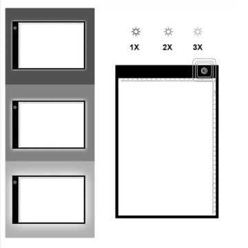 Suron A4 desenho tablet tablet usb powered