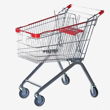 Customize carrefour shopping cart trolley for sale