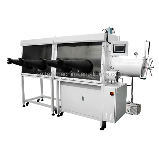 Gelon Laboratory Battery Machine Double Station Vacuum Glove Box