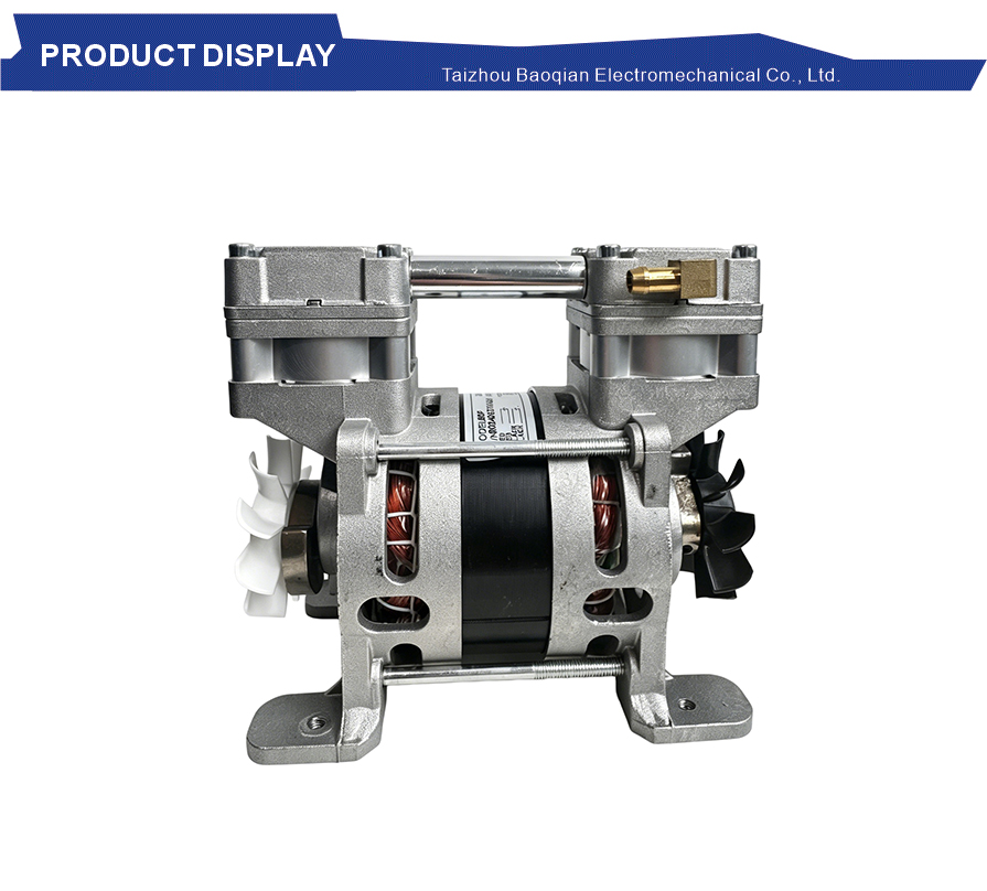Silent oxygen boosting pump