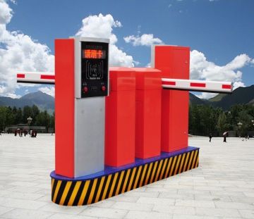 Smart Car Parking System With Id Reader For Residential Community Ip65 Automatic Barrier