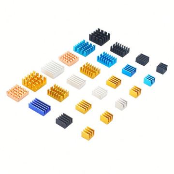 Aluminium Copper Heat Sink for Raspberry Pi 4 Model B - Passive Cooling Pad