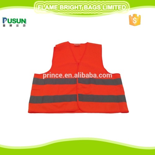 Fashion polyester reflective vest for worker