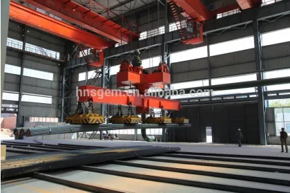 Crane Lifting Magnet for Handling Steel Tube