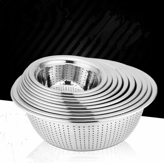Stainless Steel Vegetable Sieve Rice Strainer