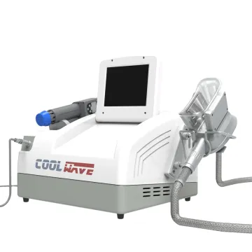 Cryo shock wave therapy machine device