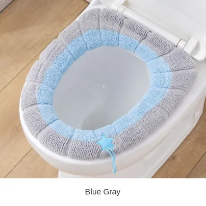 Four Seasons Universal Fleece-Lined Toilet Cushion