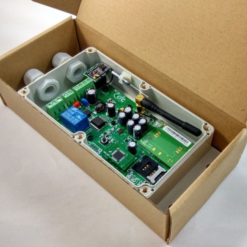 GSM automatic door controller / wifi-plug inside /AC/DC12-24V type