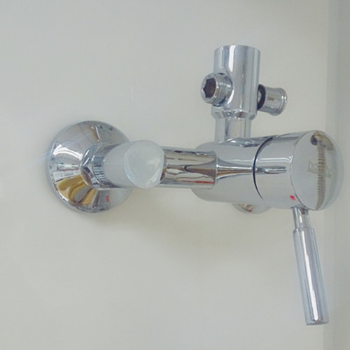 Chrome Plated Wall-mounted Rain Shower Mixer