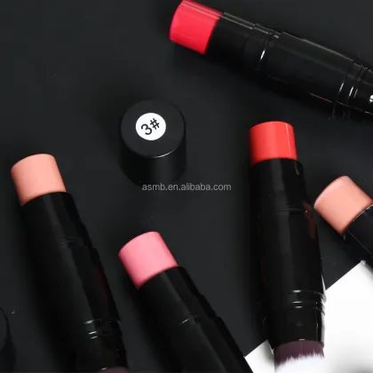Custom Vegan Blush Stick with Brush: Personalized Make-up Solution